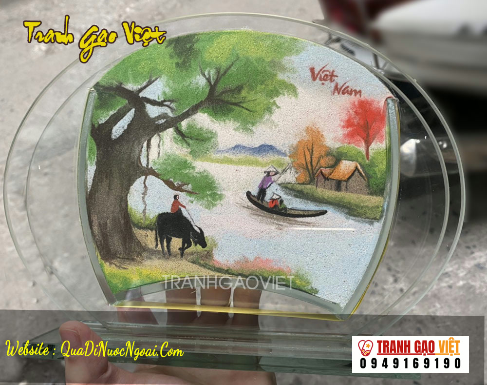 Tranh cát phong cảnh