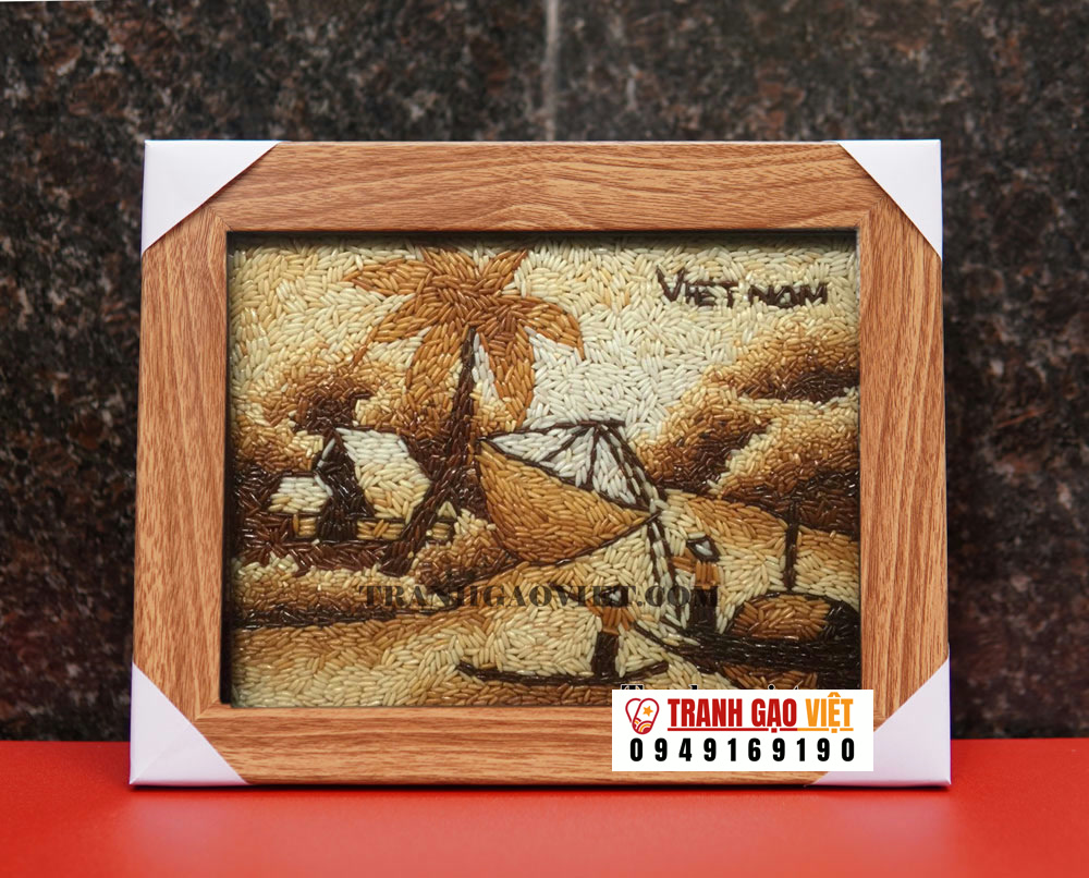 tranh gạo cất vó