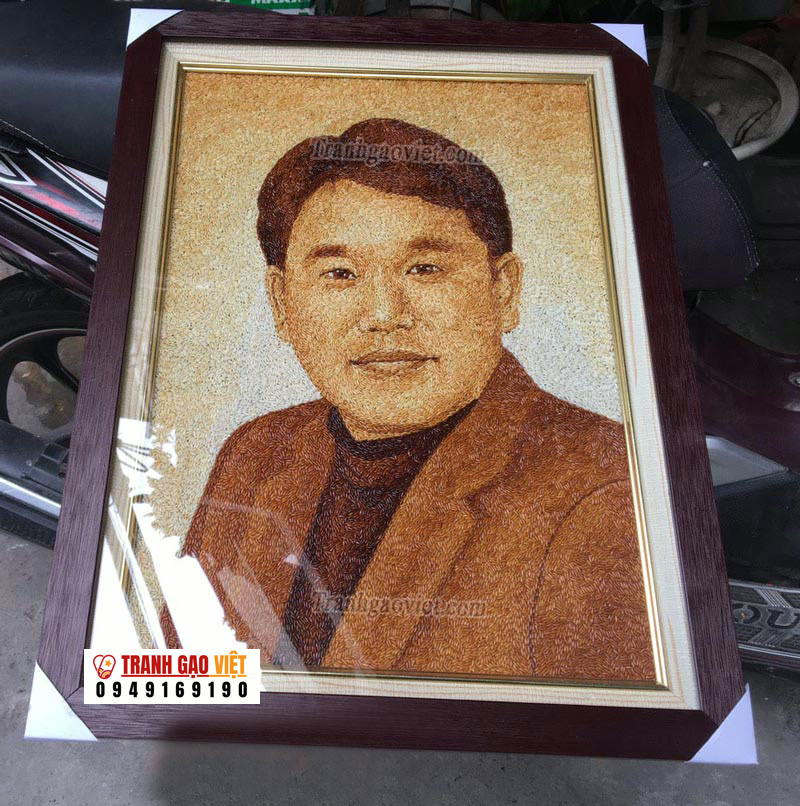 Tranh chân dung quà tặng sếp