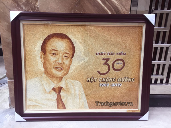 Quà tặng đối tác. Tranh đặt tặng sự kiện của công ty Tiến Thành Thảo