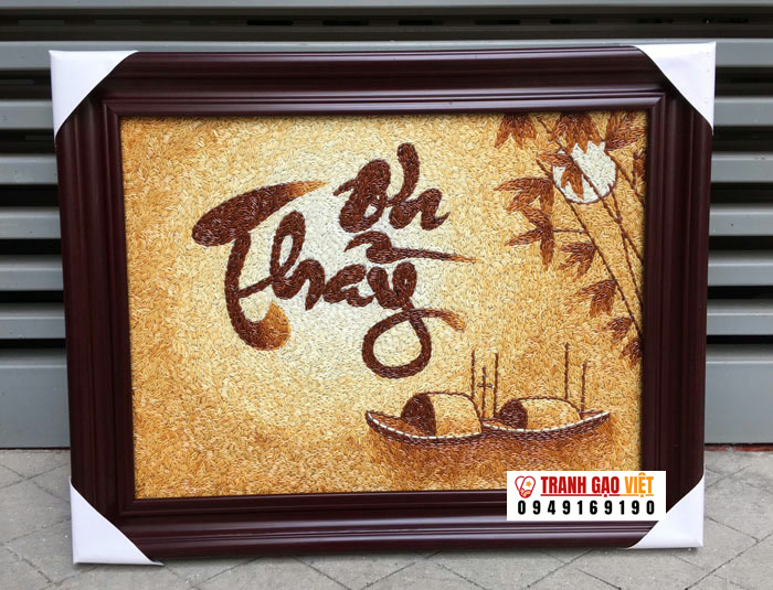 tranh gạo ơn thầy
