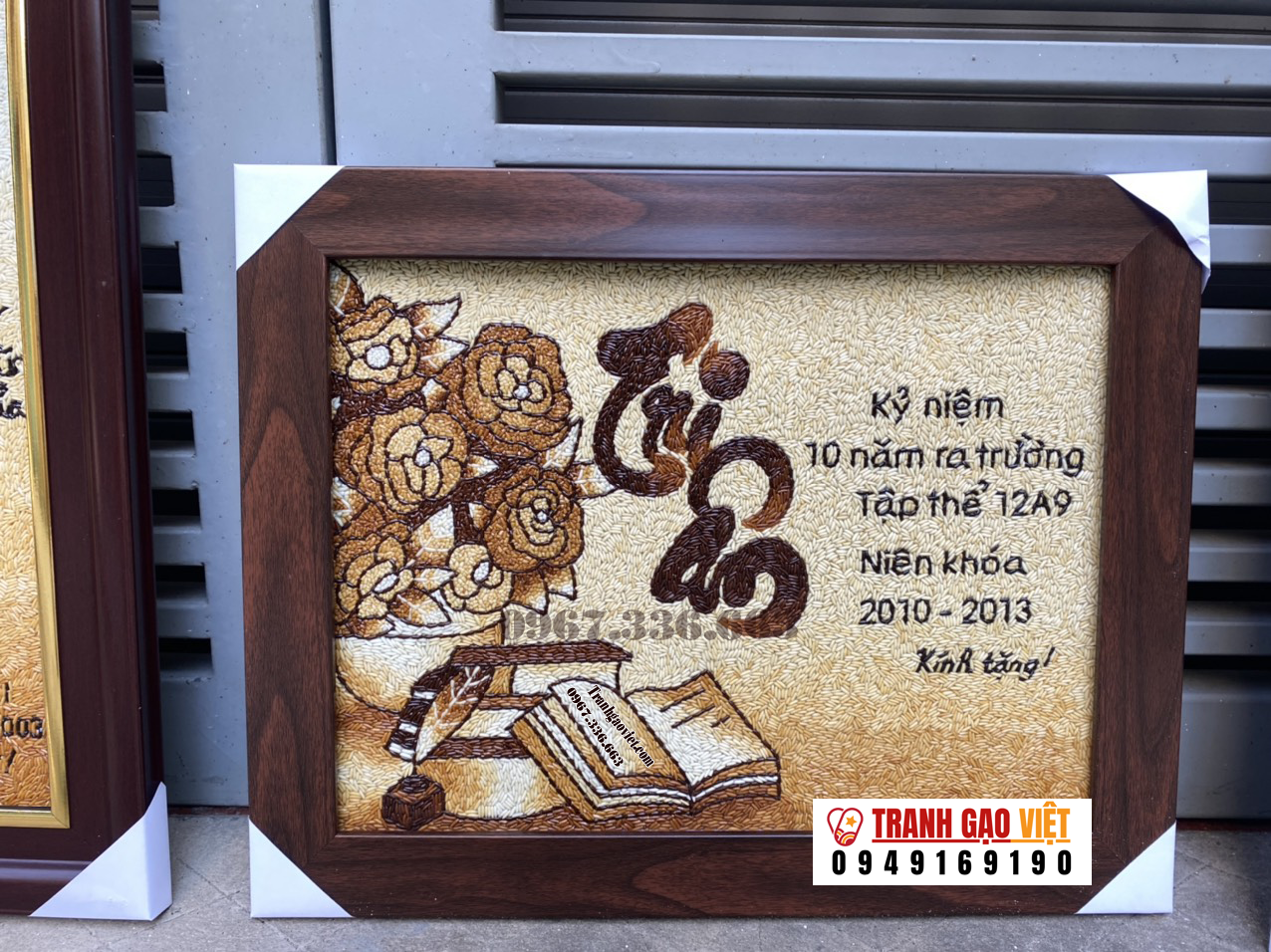 tranh gạo tri ân