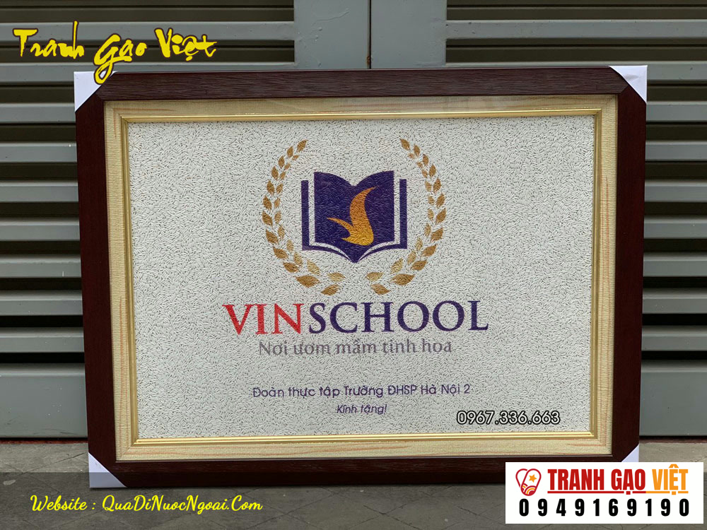 tranh logo trường vinschool