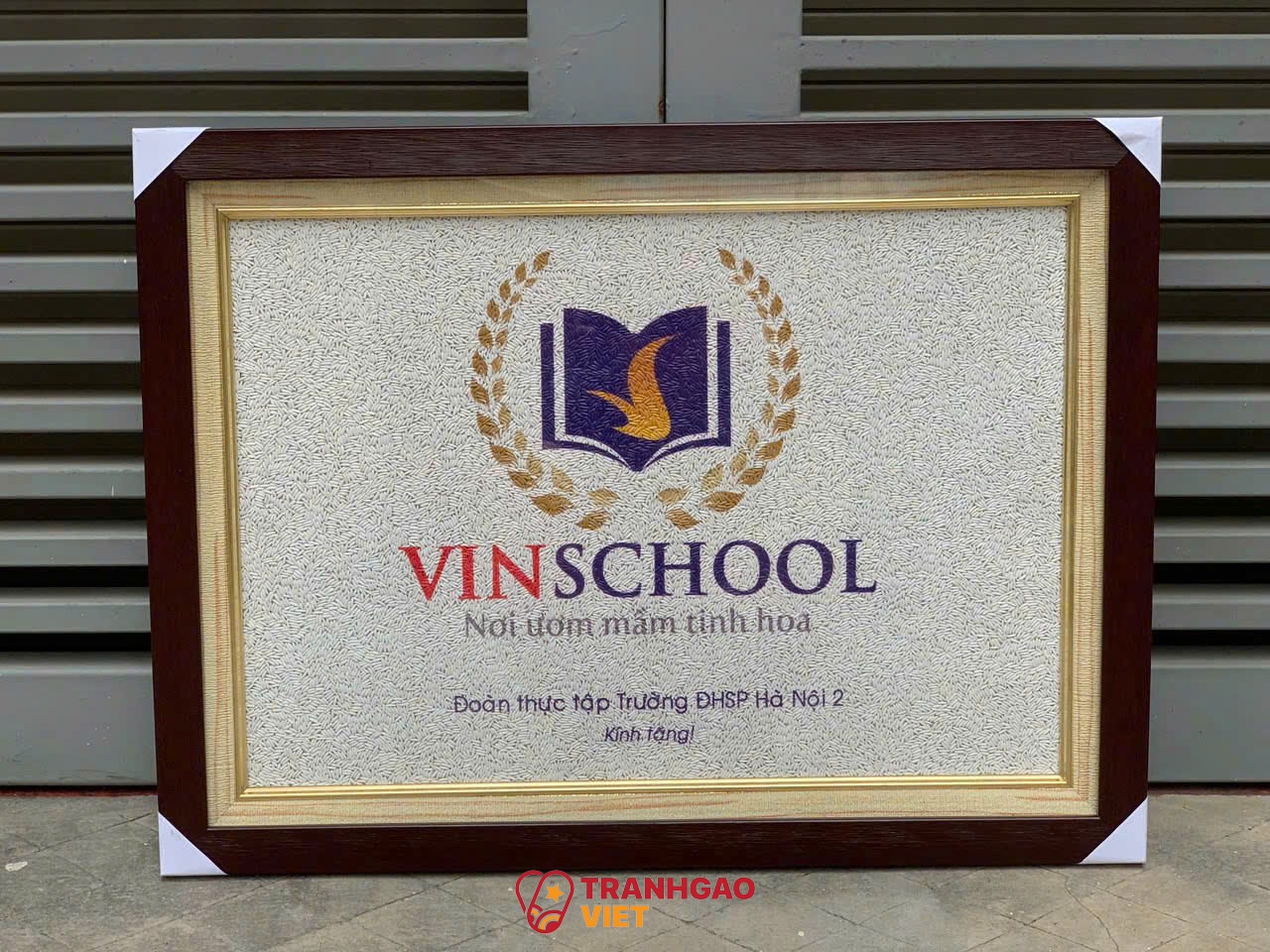 Tranh Gạo Màu Quà Tặng Vinschool
