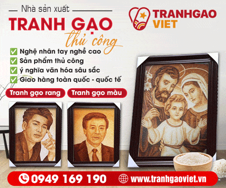 Tranh Gạo Rang - Tranh Gạo Việt
