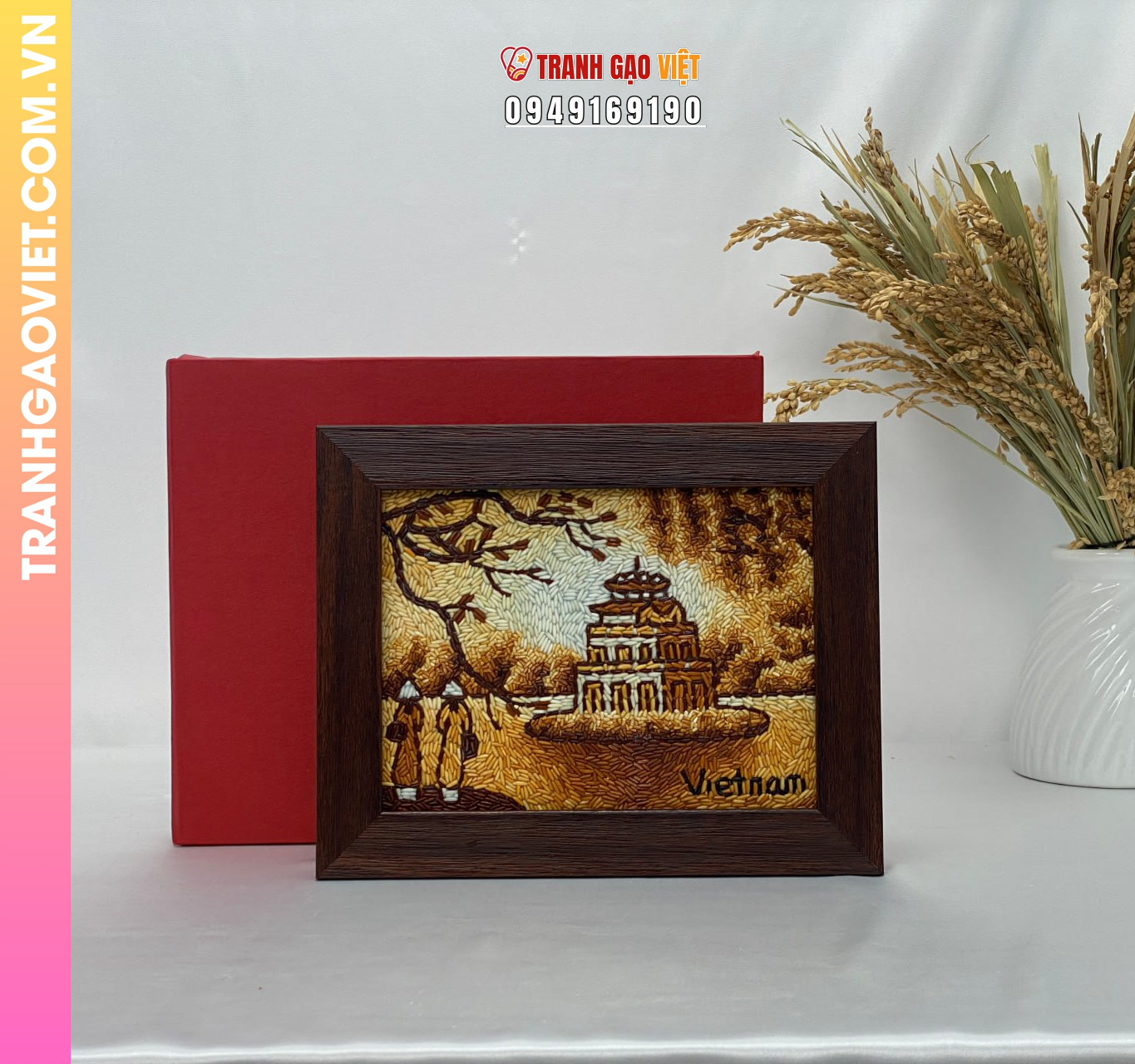 Các loại Mẫu Tranh Gạo Treo Tường phổ biến