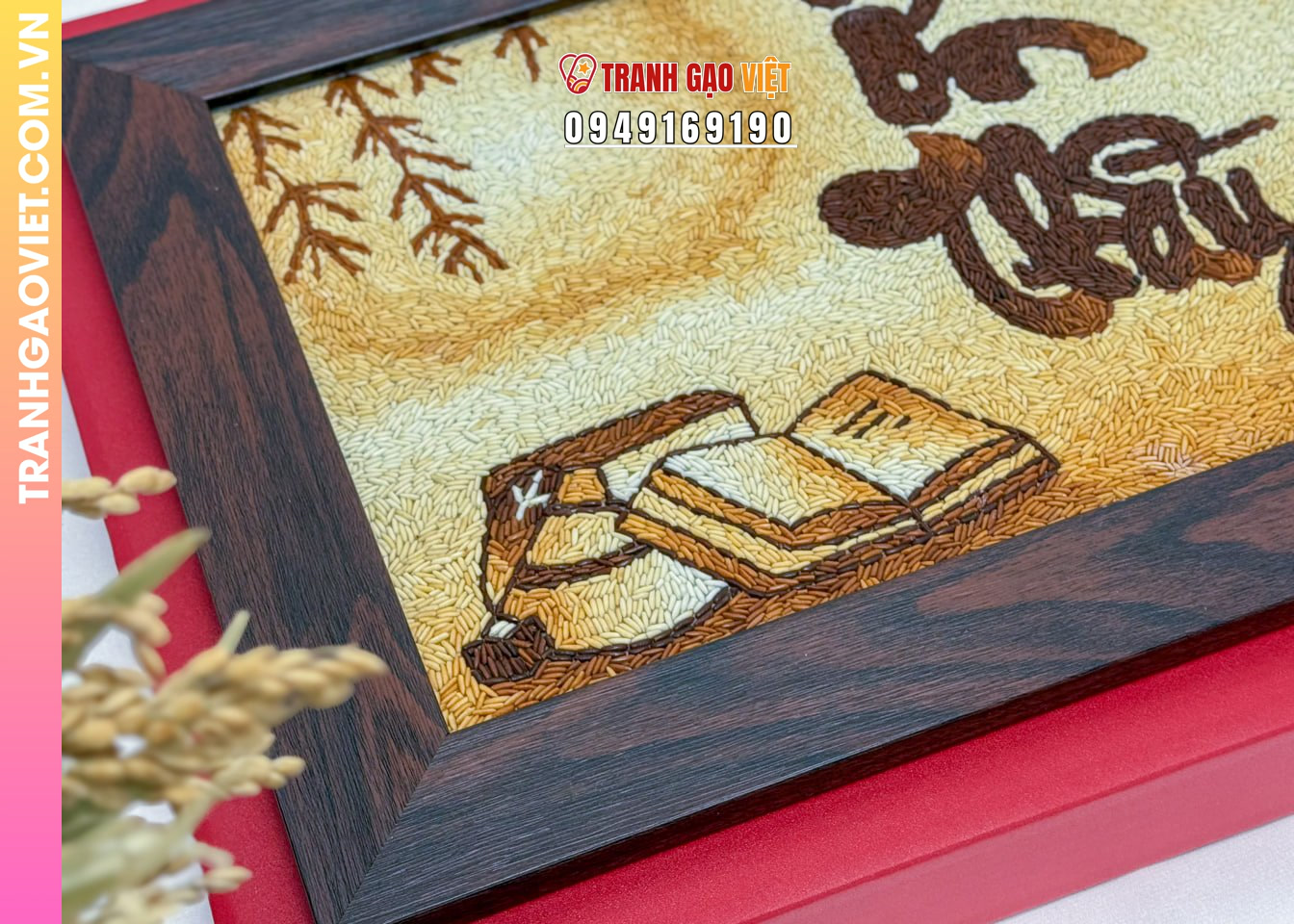 Các mẫu Tranh Gạo phù hợp làm quà 20-11