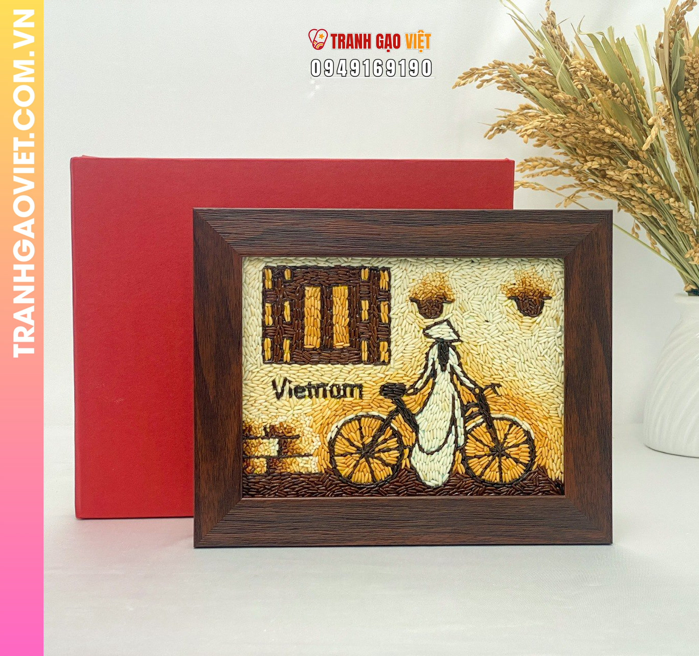 Cách chọn Quà Tặng Tranh Gạo Nghệ Thuật phù hợp