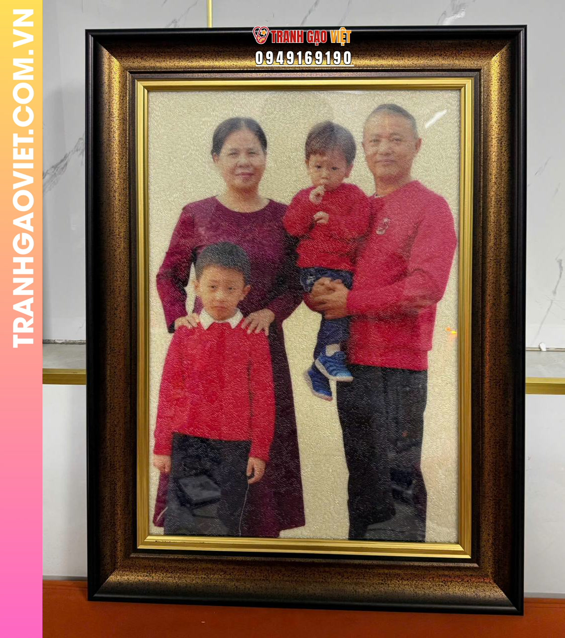 Chọn tranh chân dung cả gia đình