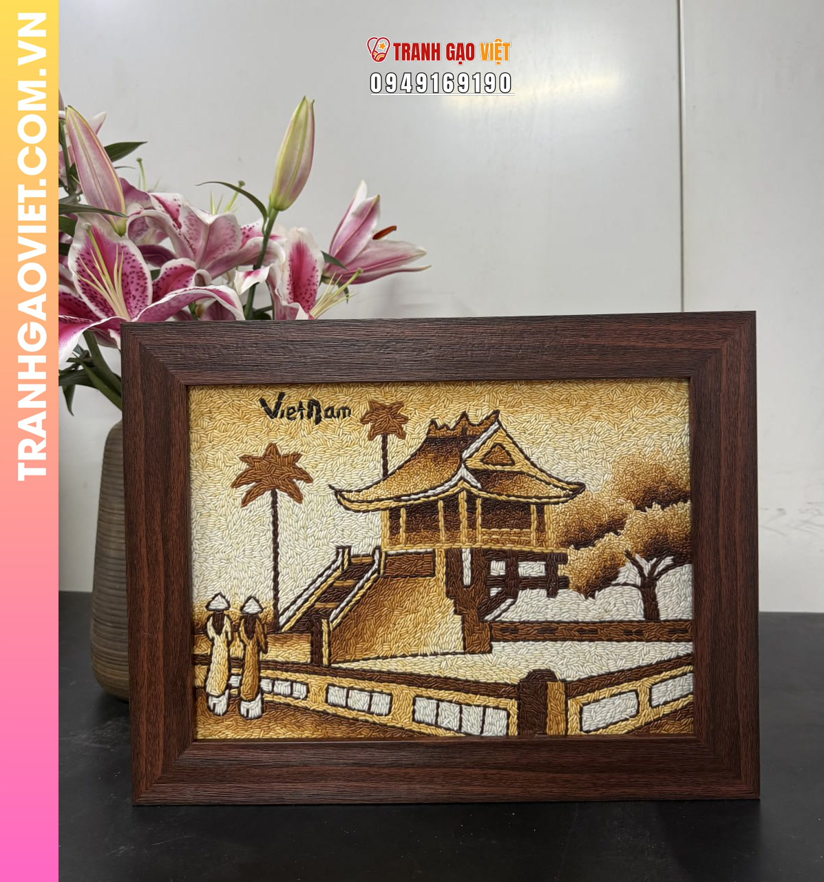 Đặc điểm của Tranh Gạo Cho Không Gian Thờ Cúng Trang Nghiêm