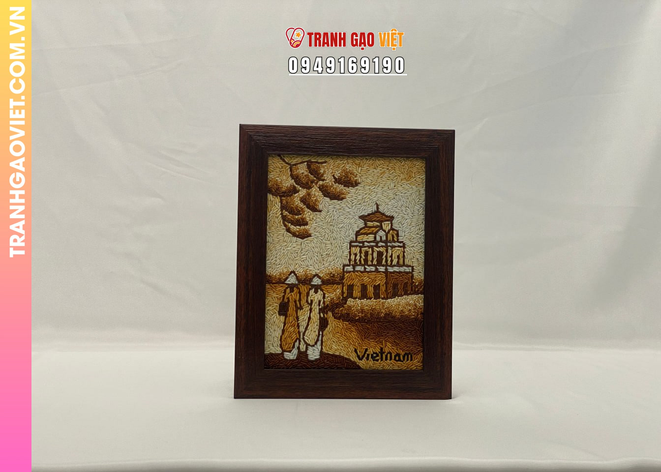 Đặc điểm của Tranh Gạo Nghệ Thuật Trang Trí