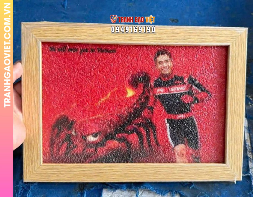 Đặc điểm của Tranh Gạo Theo Thiết Kế Riêng