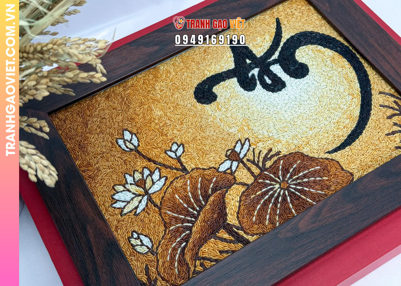 Đặc điểm nghệ thuật của Tranh Gạo Chữ An