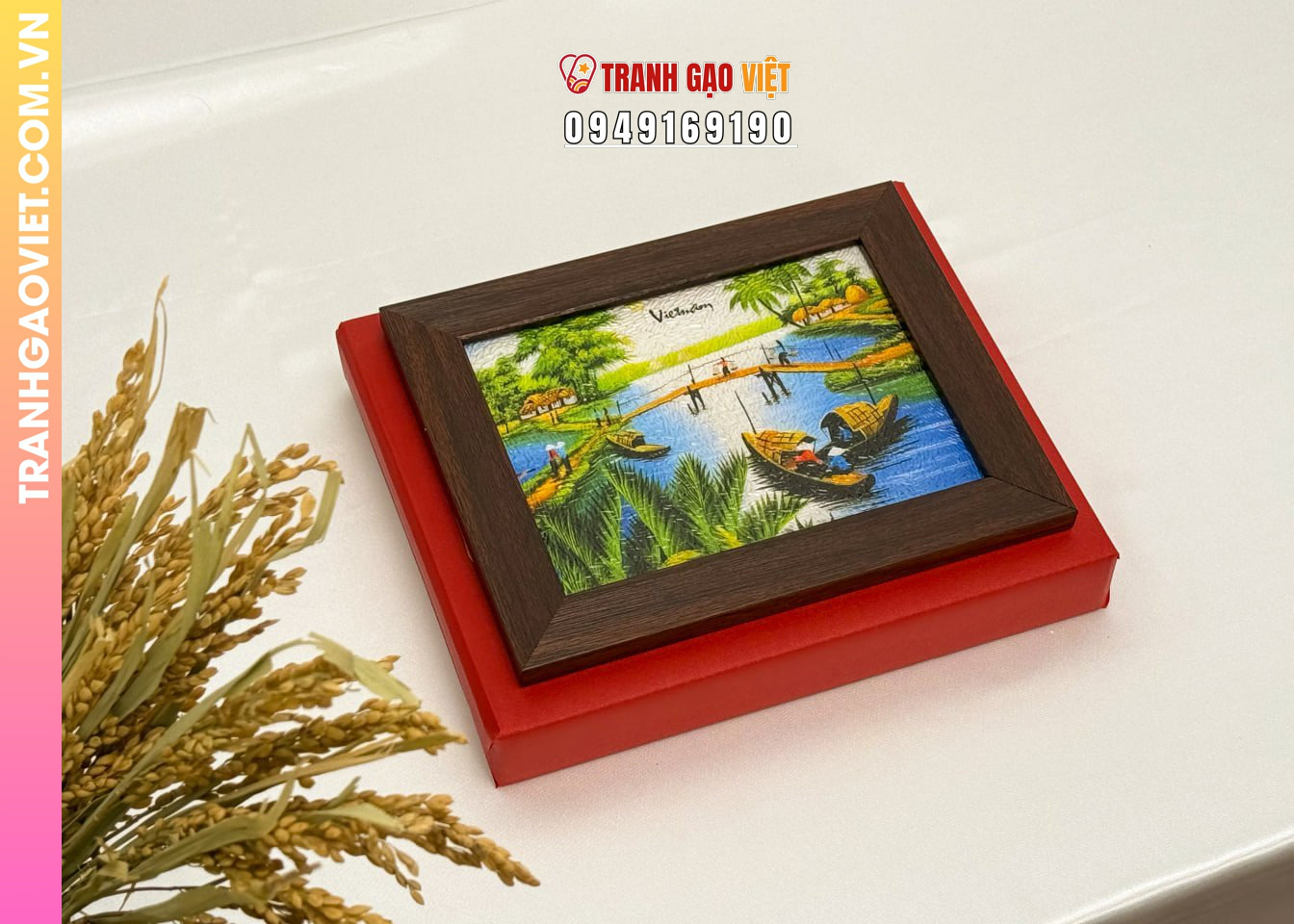 Đặc điểm nghệ thuật của Tranh Gạo Đồng Quê