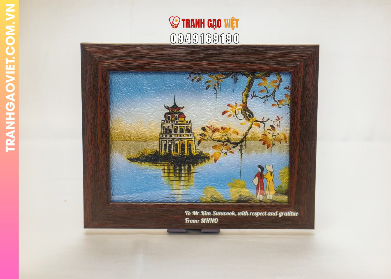 Đặc điểm nghệ thuật của Tranh Gạo Hồ Gươm