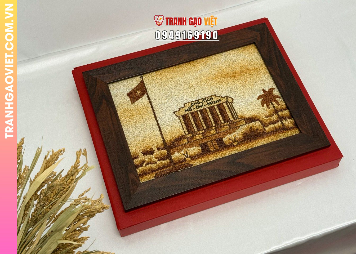 Đặc điểm nghệ thuật của Tranh Gạo Phong Cảnh
