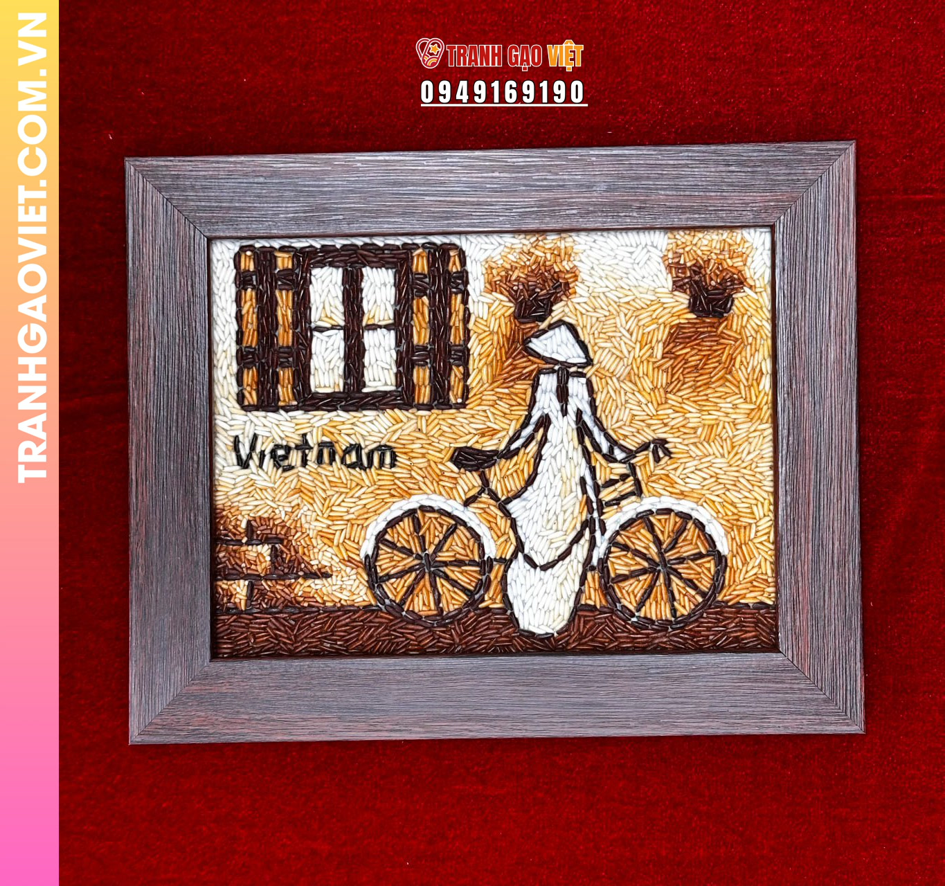 Đặc điểm nghệ thuật của Tranh Gạo Phong Cảnh Việt Nam Truyền Thống
