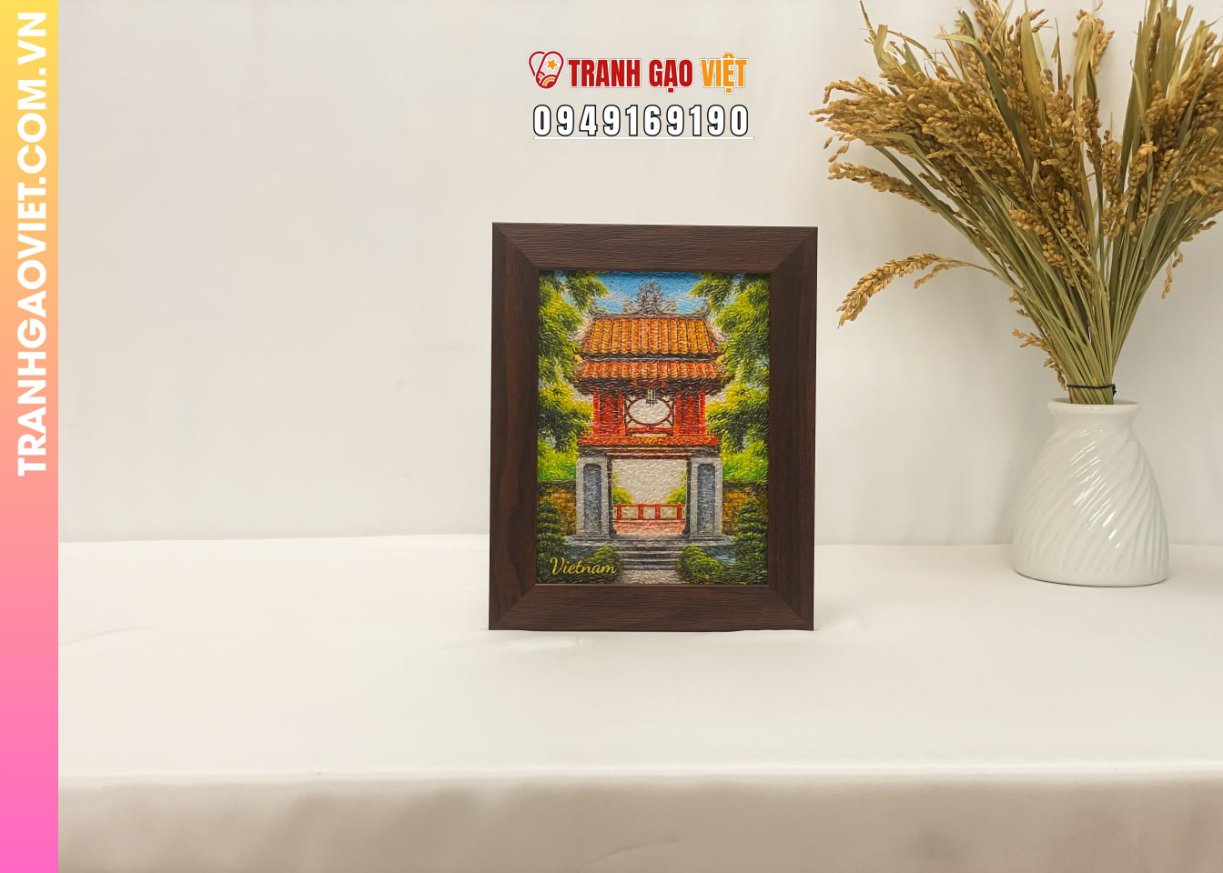 Đặc điểm nghệ thuật của Tranh Gạo Văn Miếu