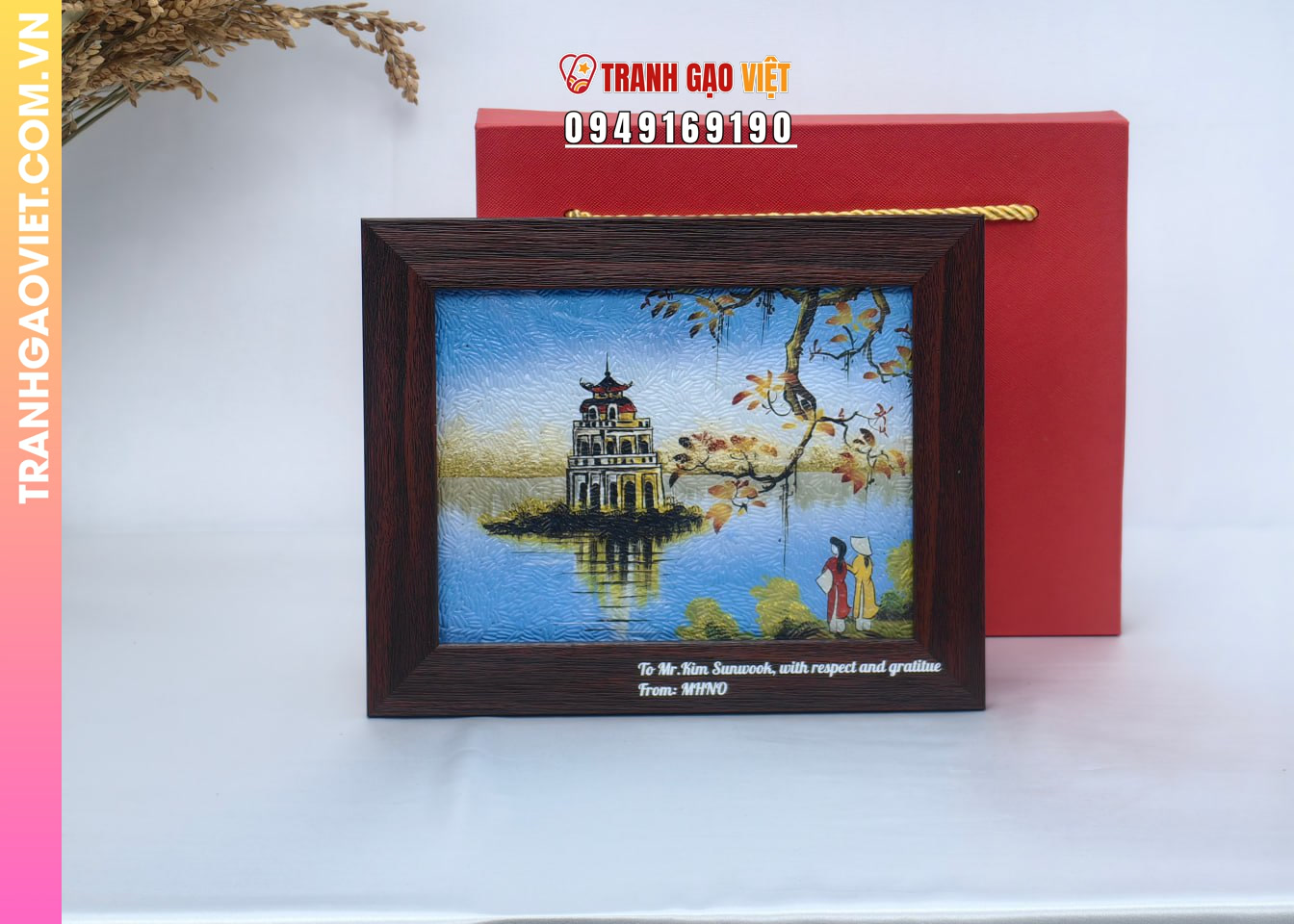 Đặc điểm nổi bật của Mẫu Tranh Gạo