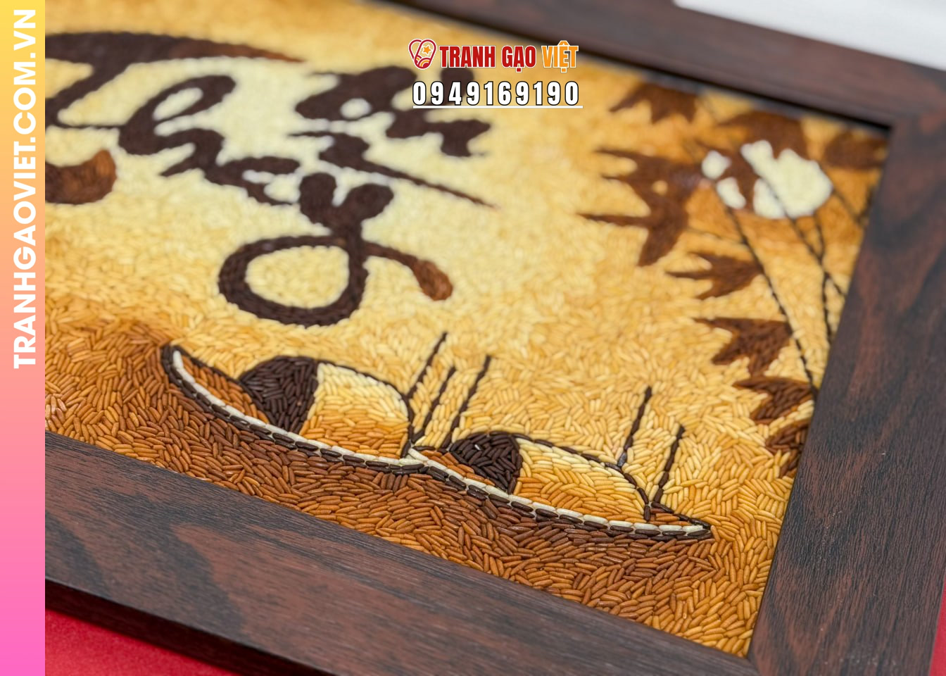 Đặc điểm nổi bật của Tranh Gạo Làm Quà 20-11