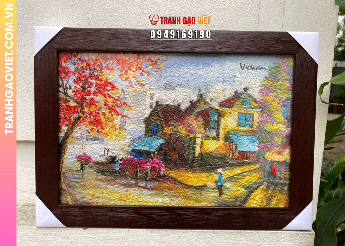 Đặc điểm nổi bật của Tranh Gạo Lưu Niệm