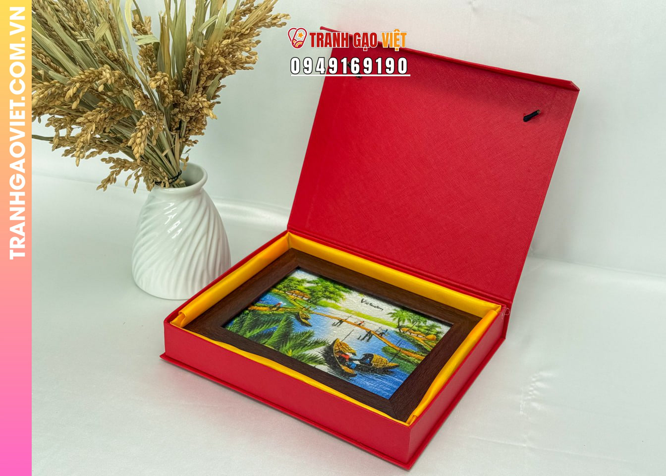 Đặc điểm nổi bật của Tranh Gạo Màu Nghệ Thuật