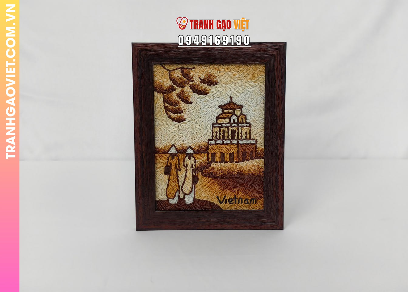 Đặc điểm nổi bật của Tranh Gạo Nghệ Thuật