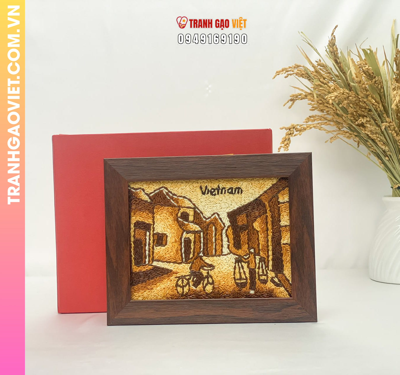 Đặc điểm nổi bật của Tranh Gạo Phố Cổ