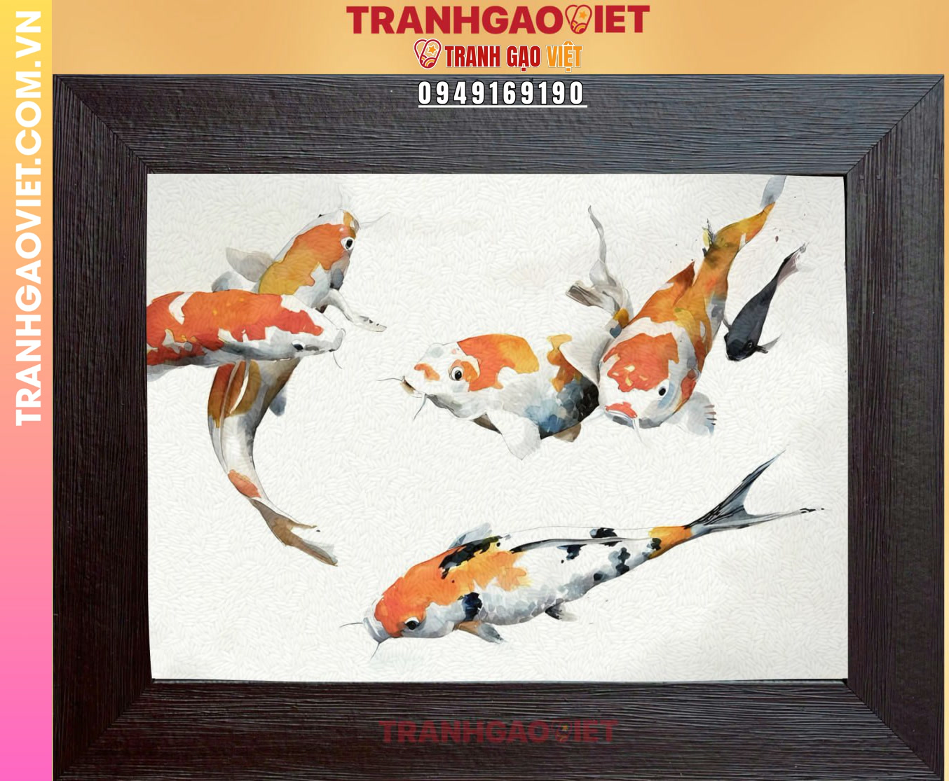 Đặc điểm nổi bật của Tranh Gạo Trang Trí Độc Đáo