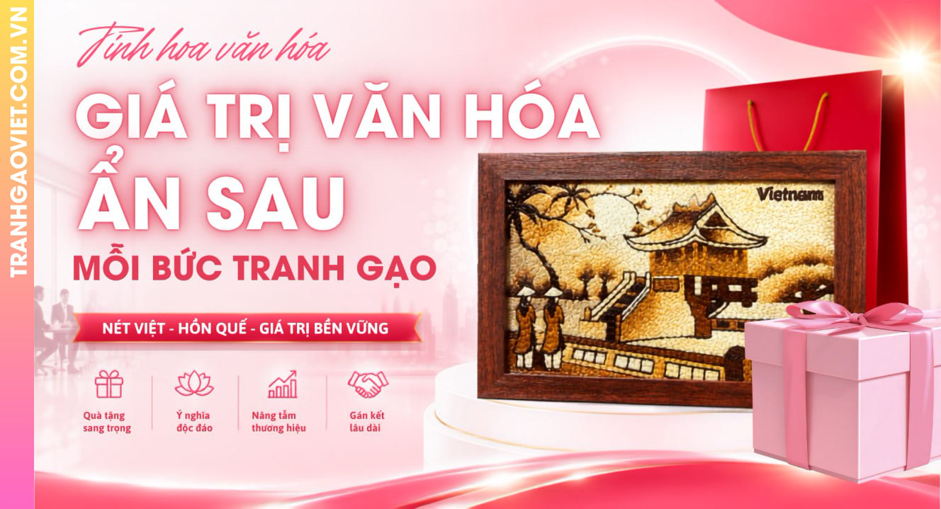 Giá Trị Văn Hóa Ẩn Sau Mỗi Bức Tranh Gạo Thủ Công