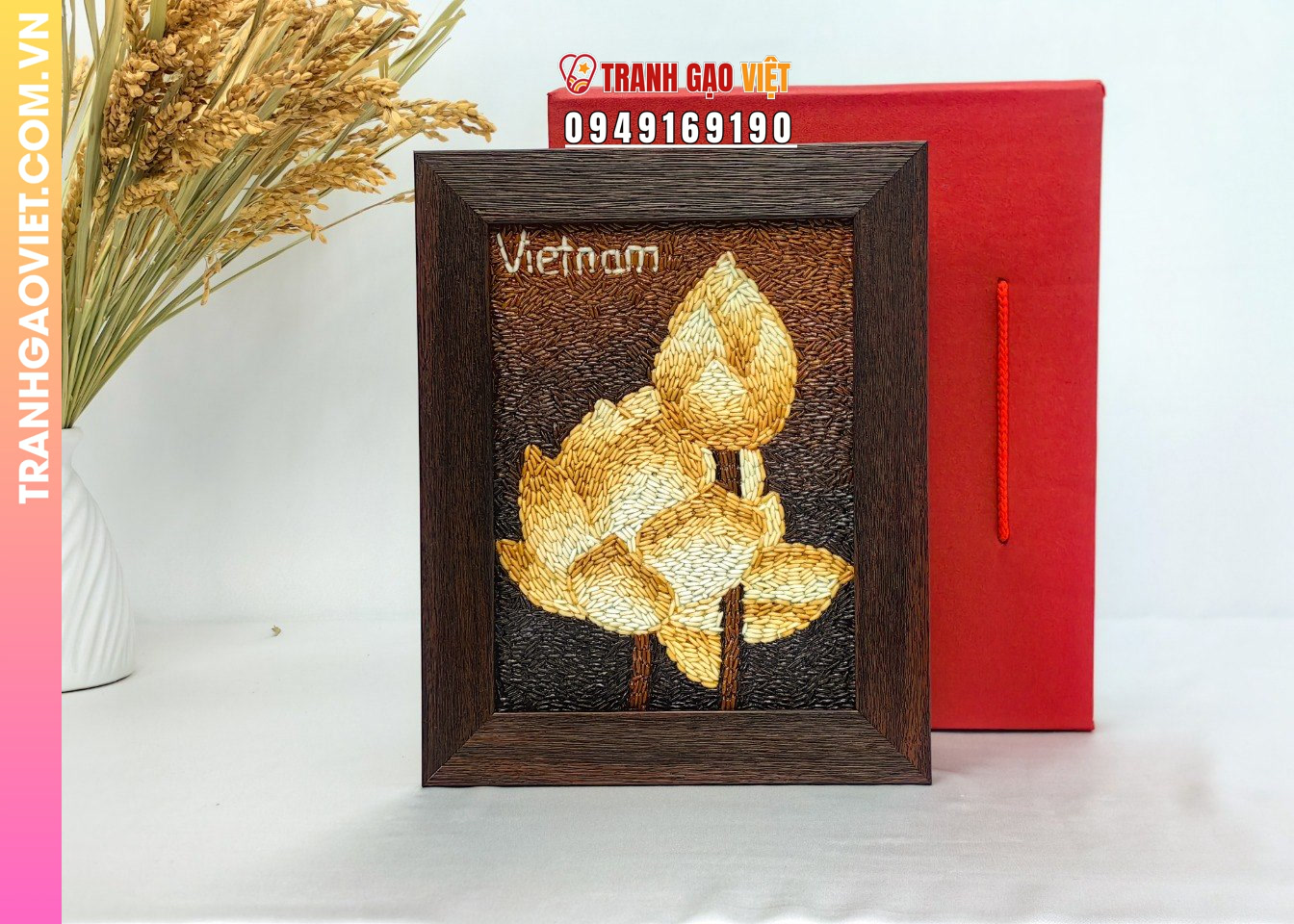 Liên hệ đặt Tranh Gạo Hà Nội Nghệ Thuật