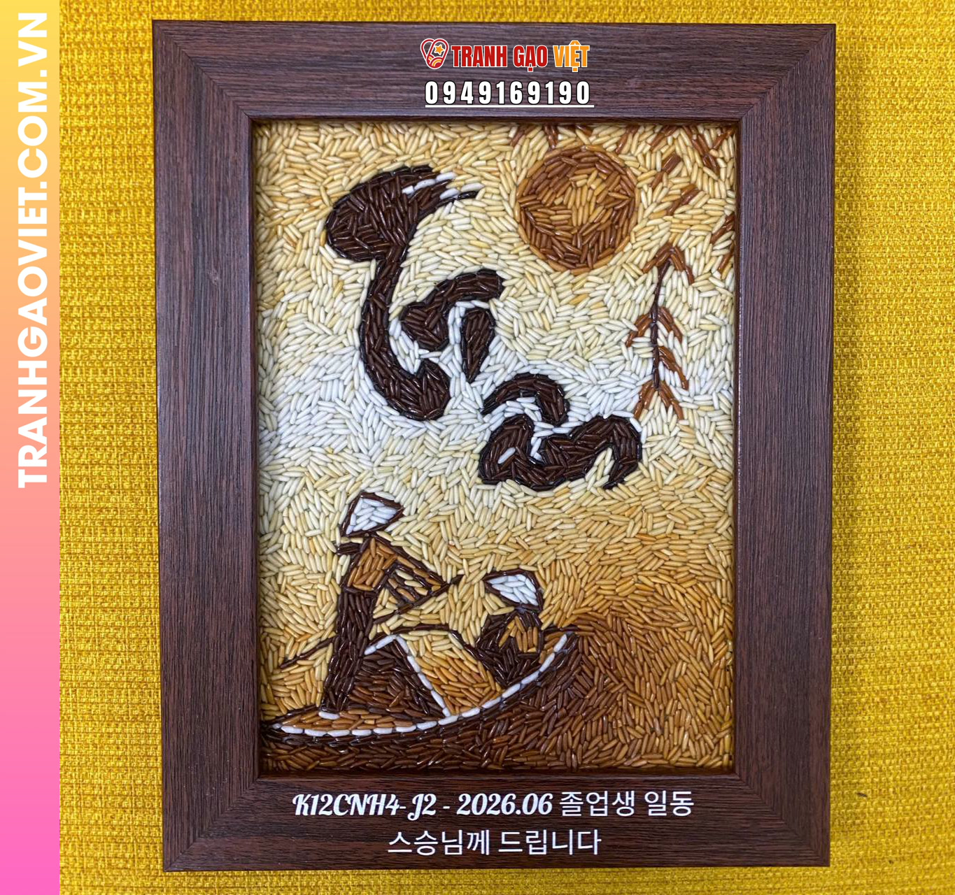 Liên hệ đặt Tranh Gạo Tri Ân Thầy Cô