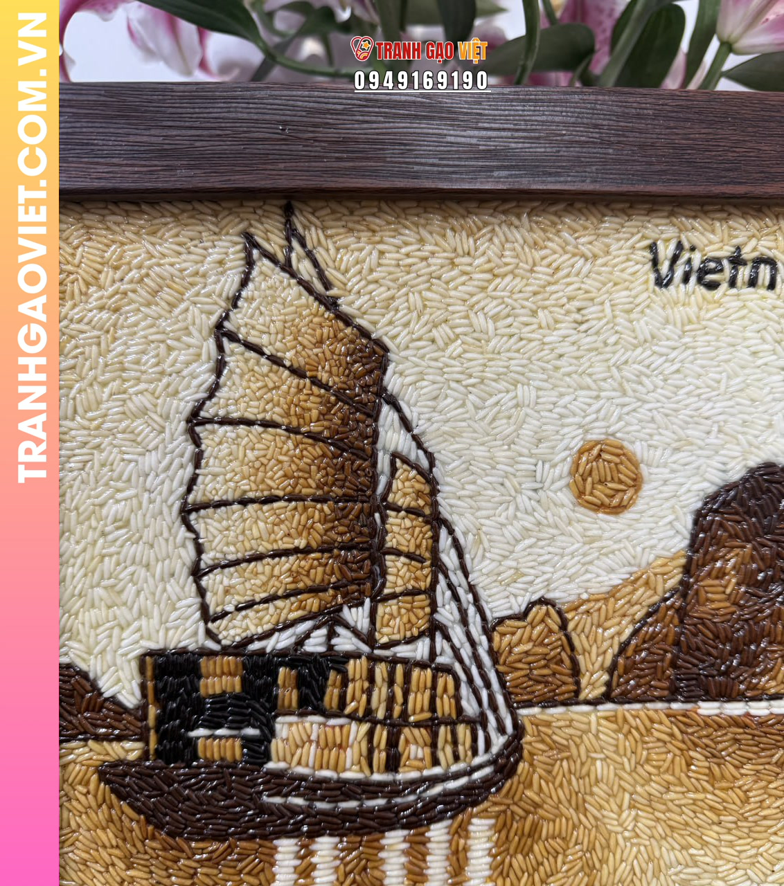 Liên hệ mua Tranh Gạo Việt Nam