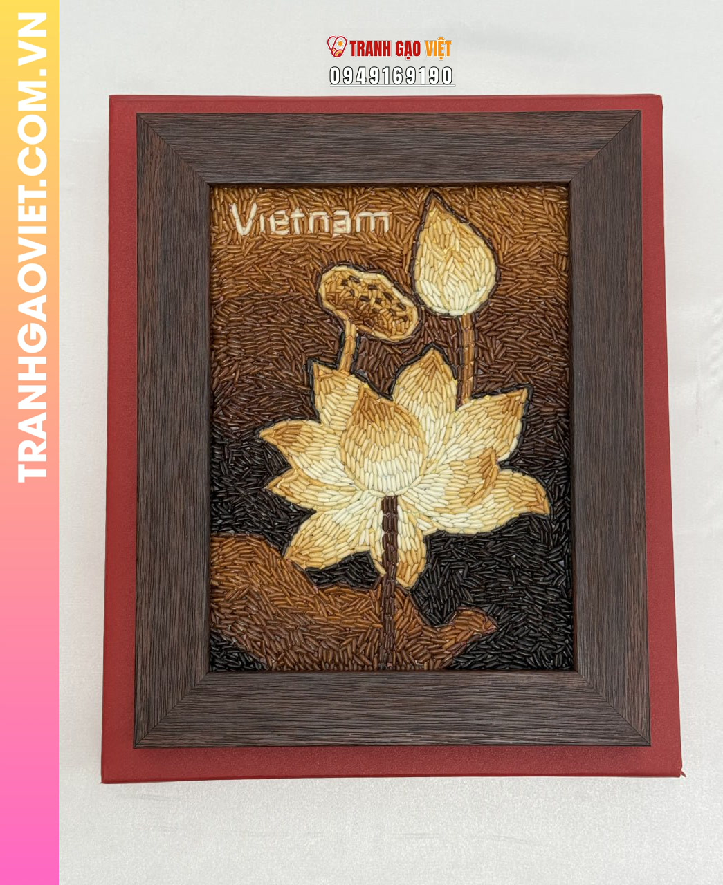 Lợi ích của Tranh Gạo Nghệ Thuật khi làm quà tặng