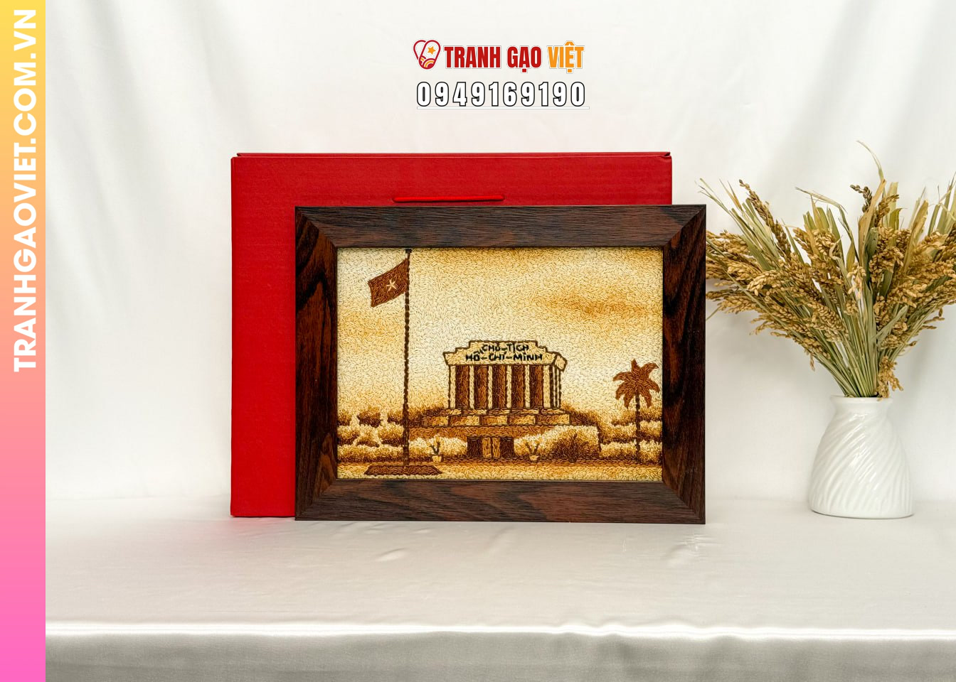 Lợi ích khi chọn Tranh Gạo Lăng Bác làm quà tặng
