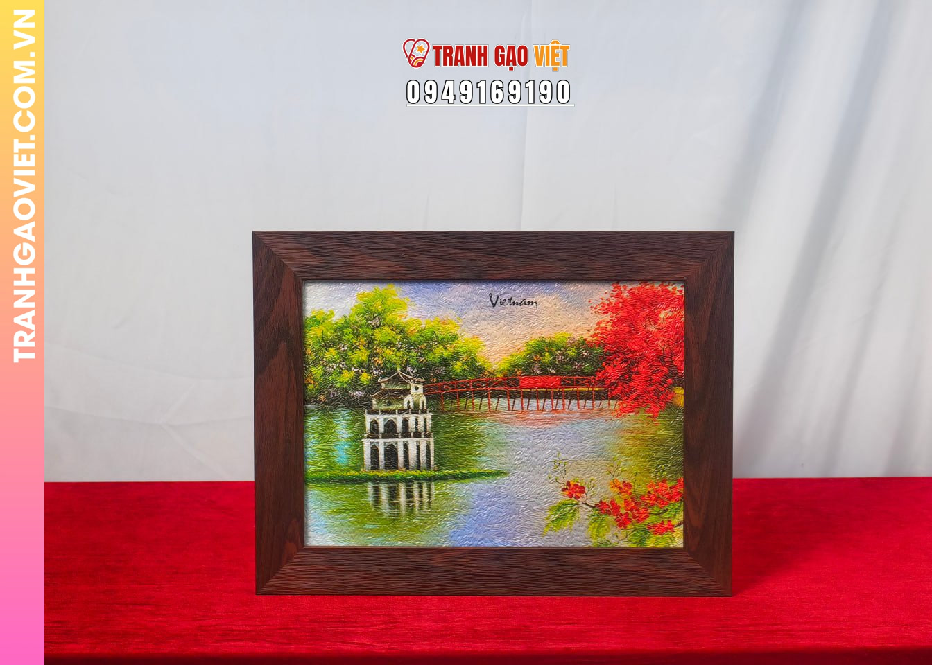 Lợi ích khi chọn Tranh Gạo Tháp Rùa Hà Nội làm quà tặng