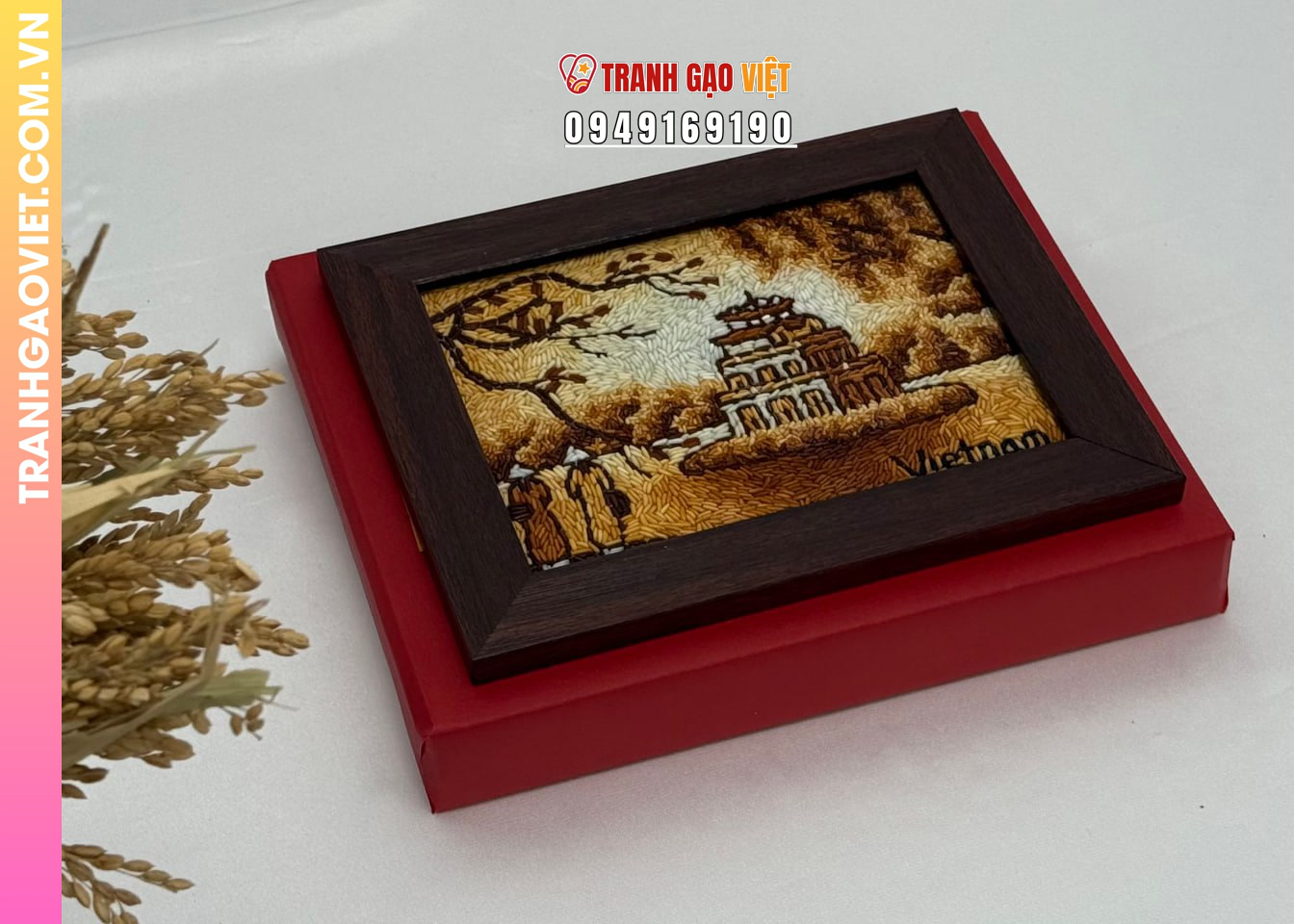 Lợi ích khi tặng Tranh Gạo cho khách hàng