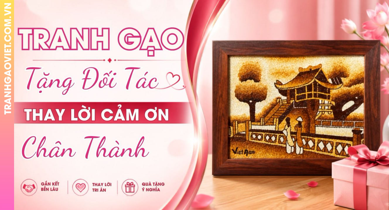 Lựa Chọn Tranh Gạo Tặng Đối Tác Thay Lời Cảm Ơn Chân Thành
