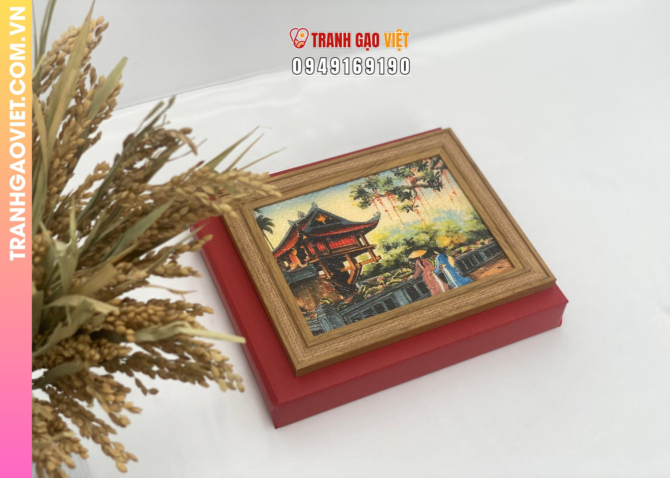 Lý do chọn Mẫu Tranh Gạo làm quà biếu