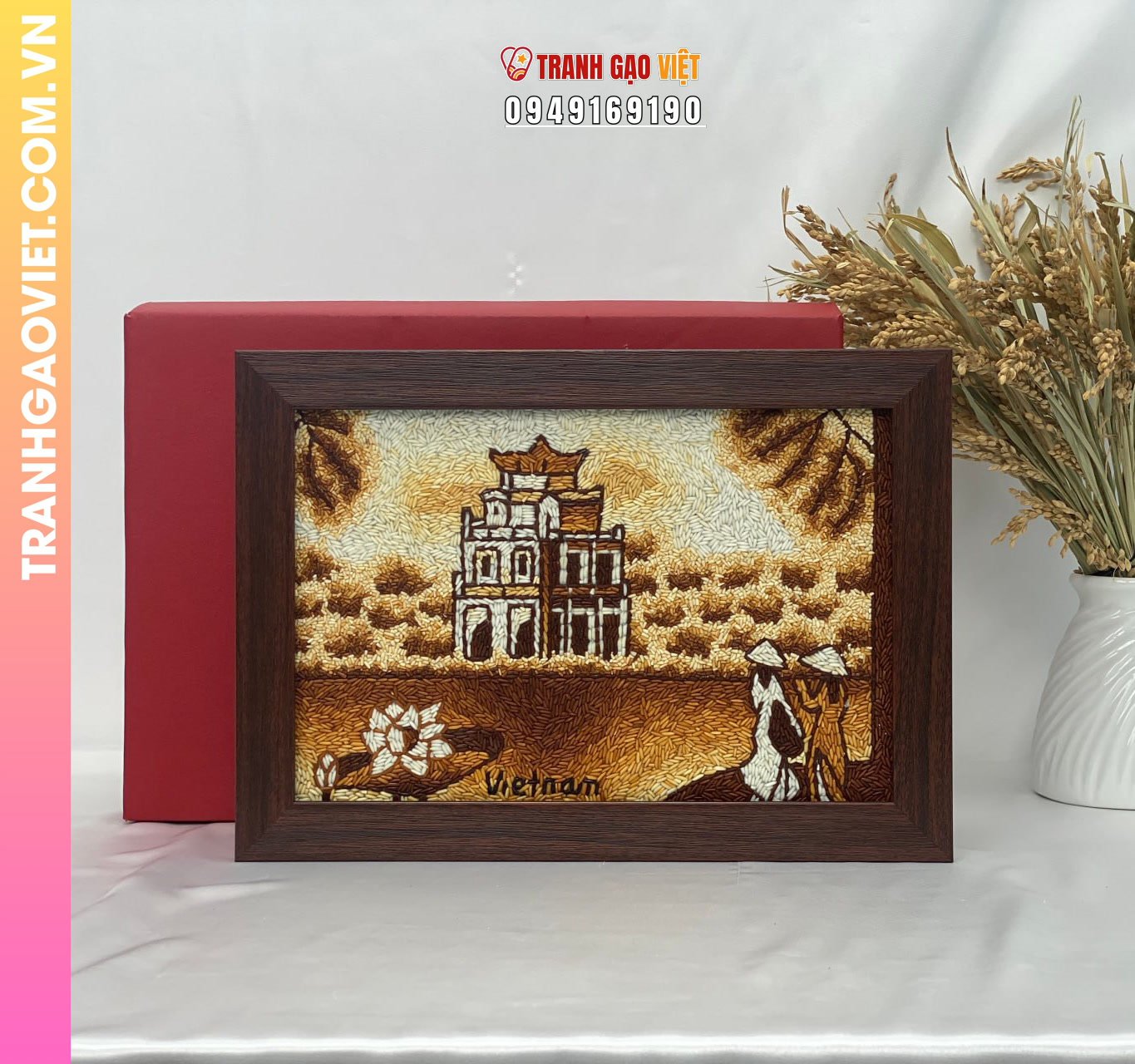 Lý do chọn Mẫu Tranh Gạo Treo Tường tại đây