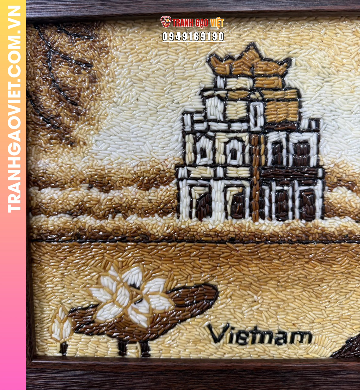Lý do chọn mua Tranh Gạo Hồ Gươm tại đây
