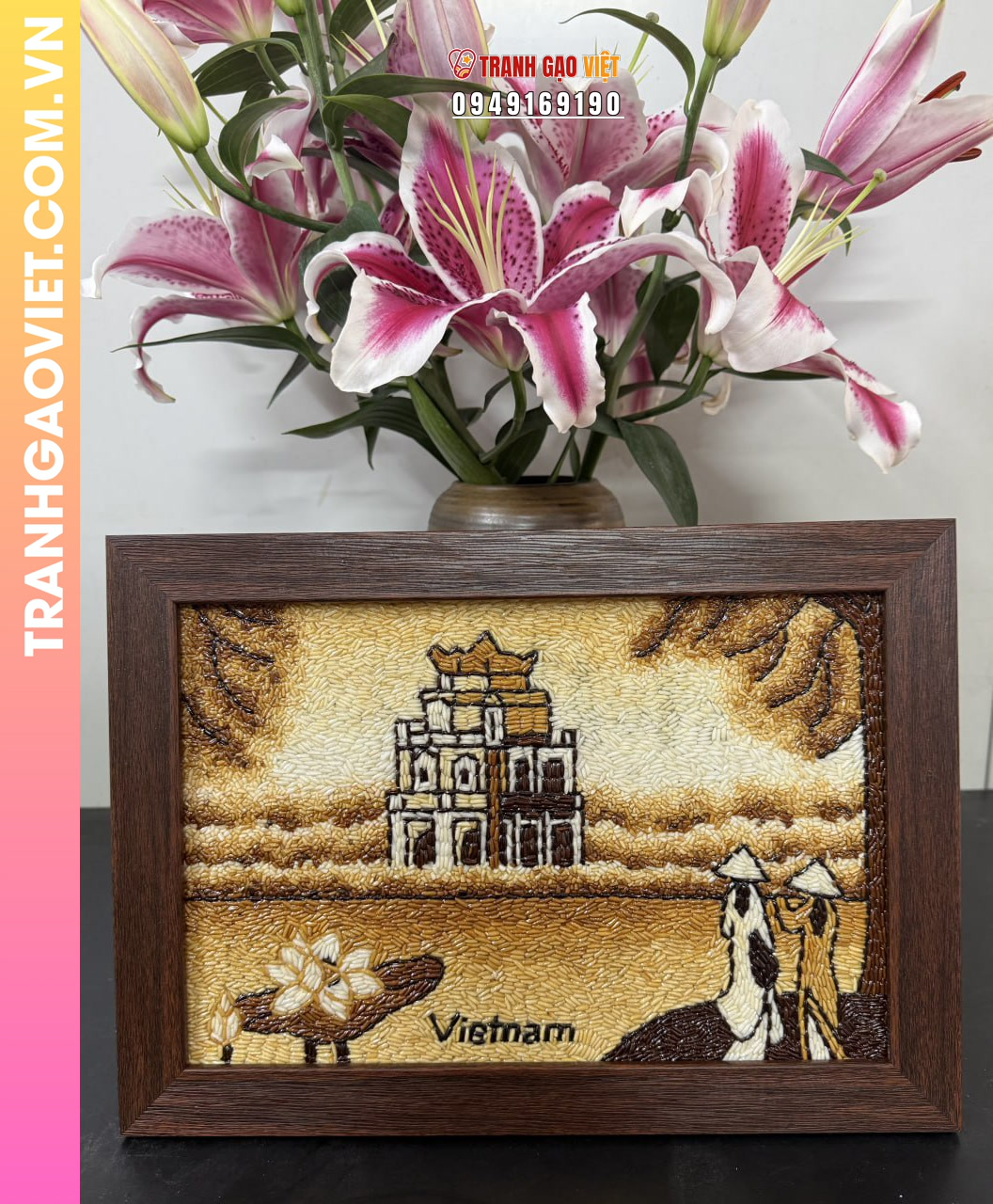 Lý do chọn mua Tranh Gạo Hồ Gươm tại đây