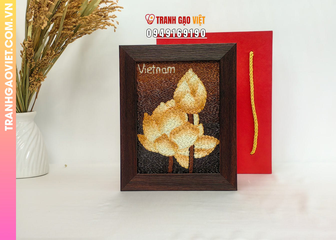 Lý do chọn mua Tranh Gạo Hoa Sen tại đây