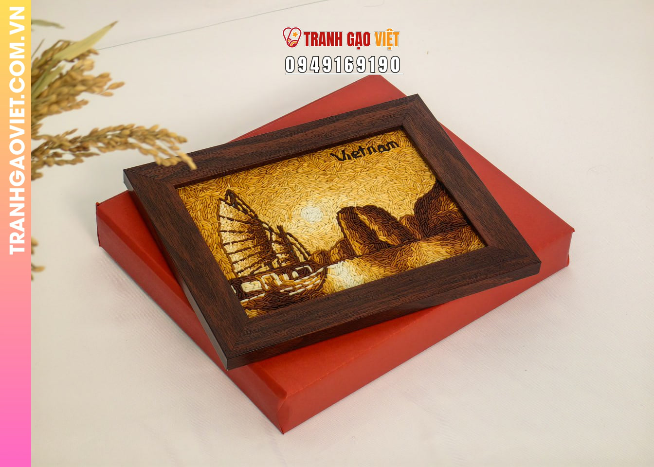 Lý do chọn mua Tranh Gạo Nghệ Thuật Phong Cảnh Việt Nam