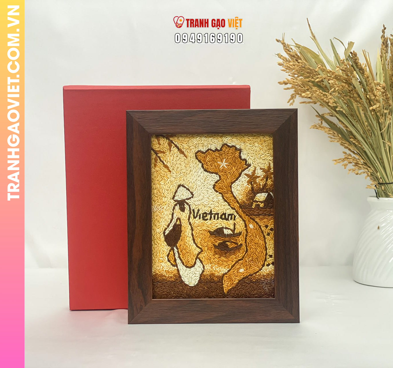 Lý do chọn Quà Tặng Tranh Gạo