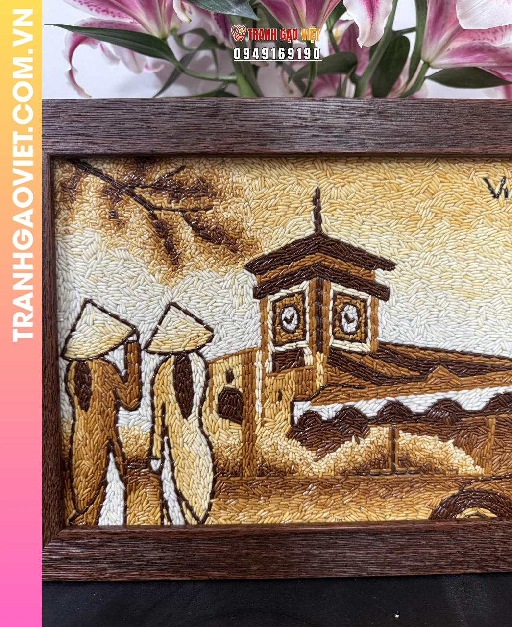 Lý do chọn Tranh Gạo Chợ Bến Thành Cổ Xưa tại đây