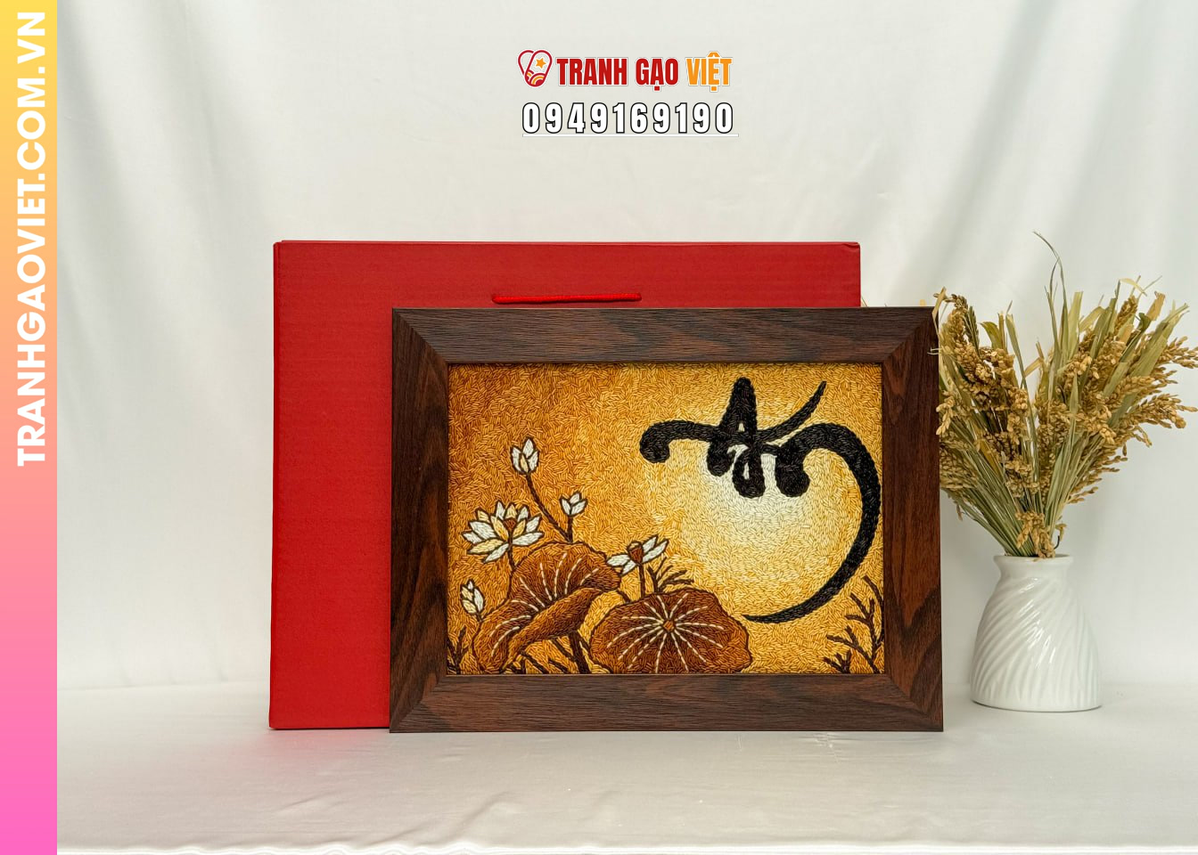 Lý do chọn Tranh Gạo Chữ An tại đây