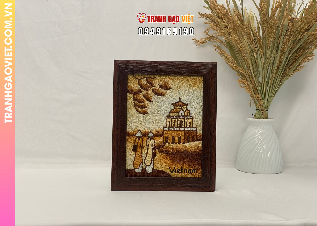 Lý do chọn Tranh Gạo Đẹp làm quà biếu