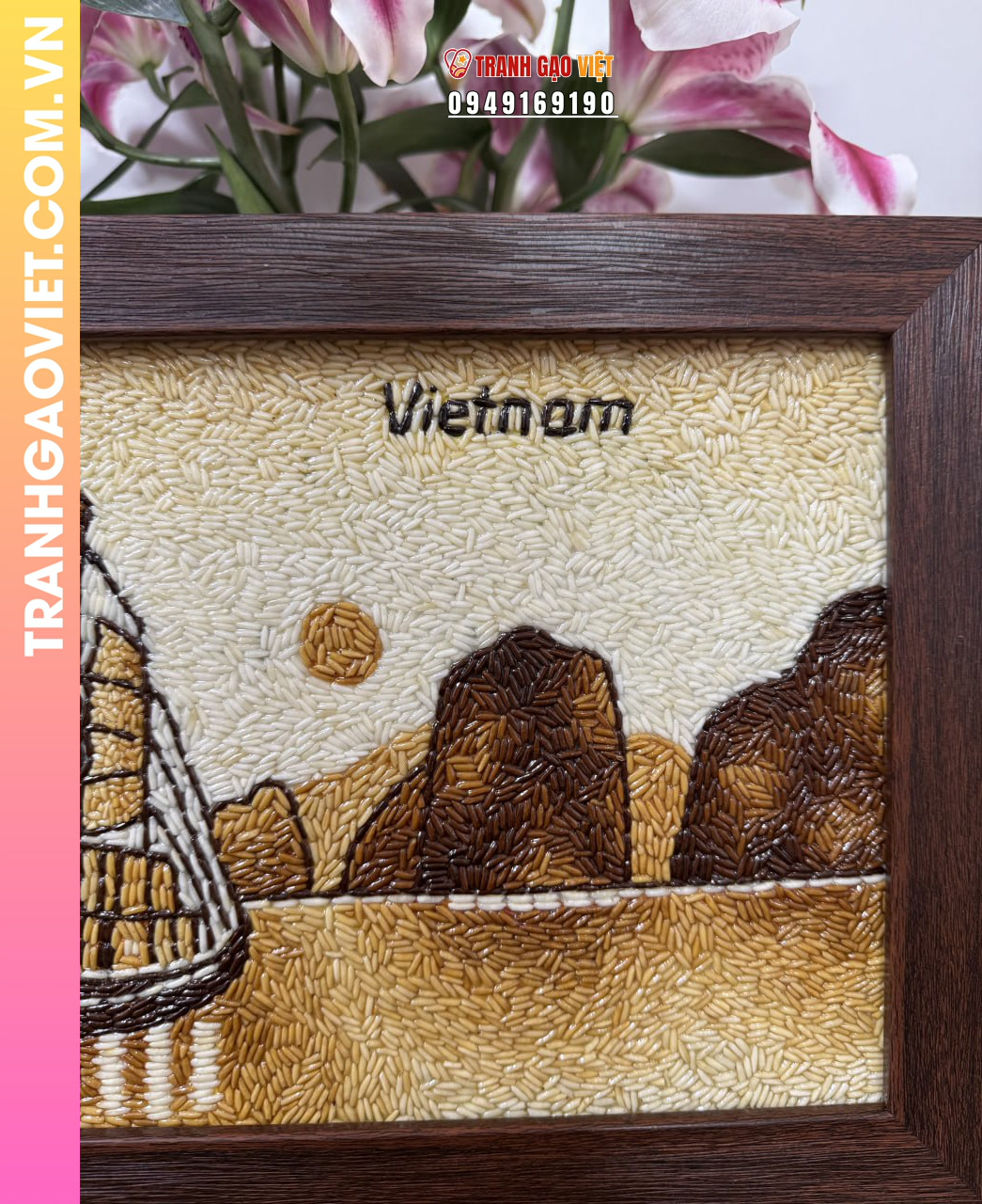 Lý do chọn Tranh Gạo Hạ Long Mộng Cảnh tại đây