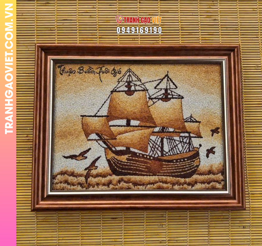 Lý do chọn Tranh Gạo Làm Quà Tặng Khai Trương
